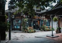 安仁古镇的街头巷尾