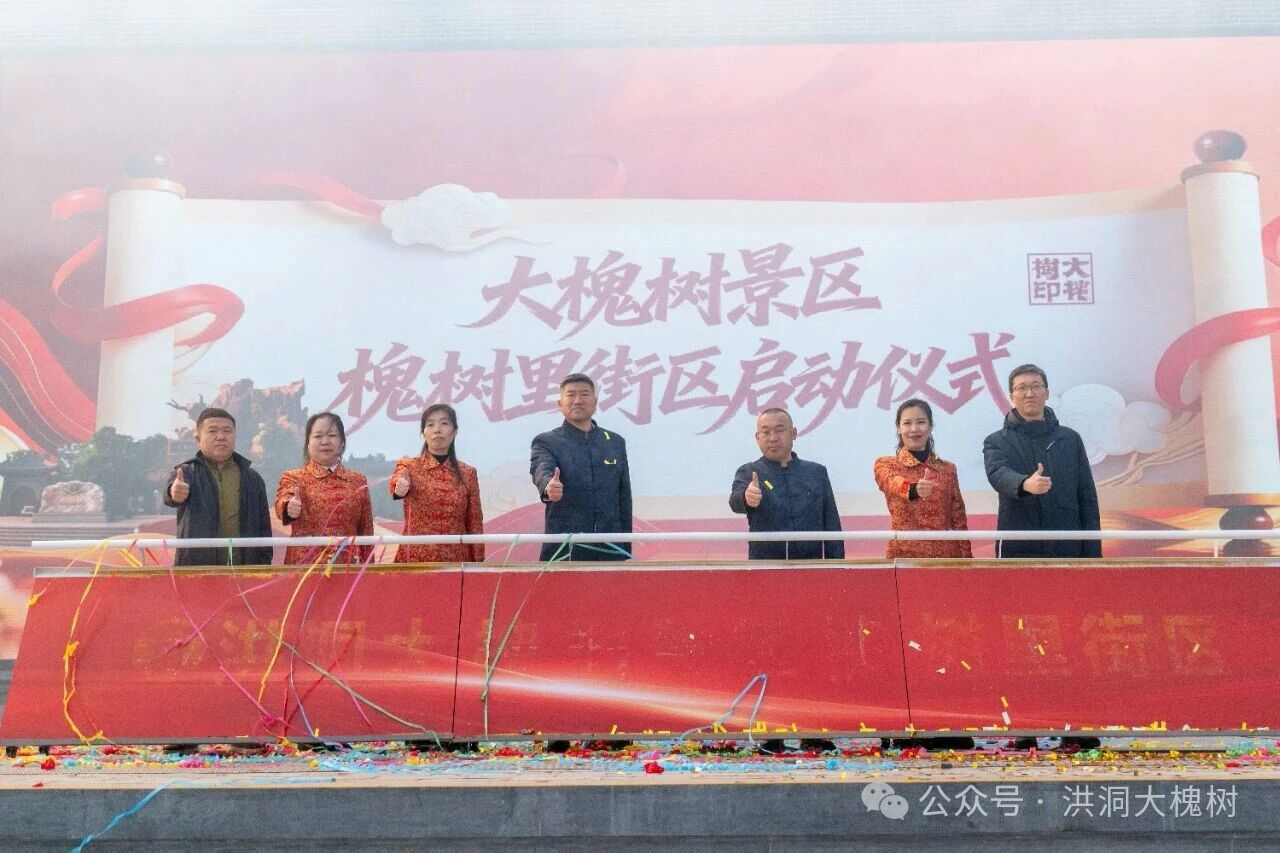 洪洞大槐树景区“槐树里”商业街区正月初一盛大开街‌