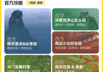 马蜂窝与梵净山达成战略合作，“AI+新玩法”赋能山地文旅焕新升级