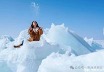 种草攻略〡青海湖二郎剑半岛蓝冰打卡天花板已现，还有包出片的雪丘等你来！