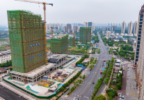 大连开发区希尔顿花园酒店主体结构封顶 预计2026年开业