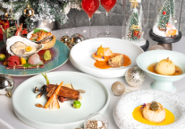 武汉万达瑞华酒店“和”特色餐厅诞季烛光臻选