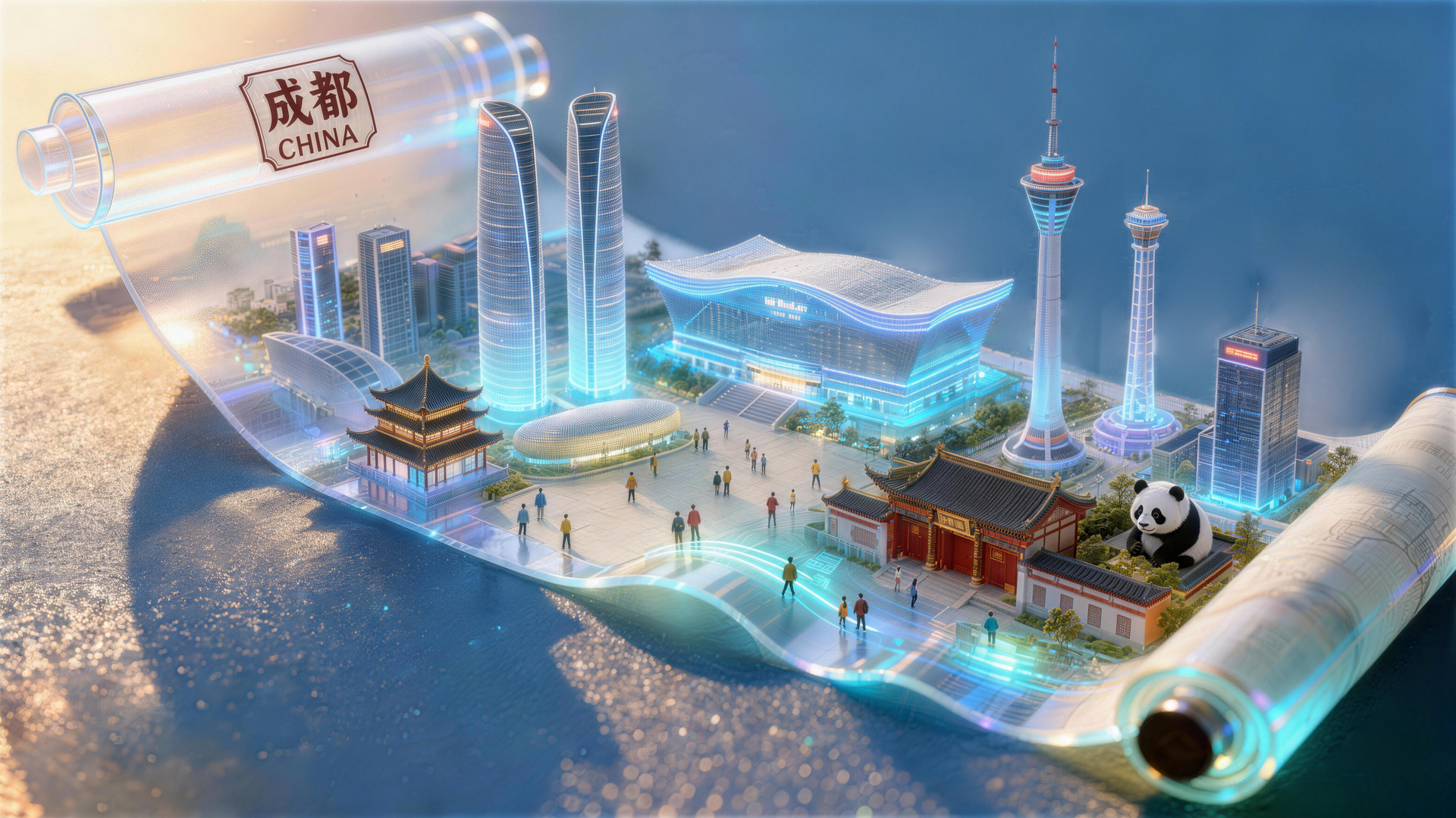 成都熊猫海洋公园5月1日开园 