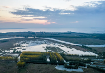 你好十二月，东平湖景区以风为笔，绘就冬日清欢