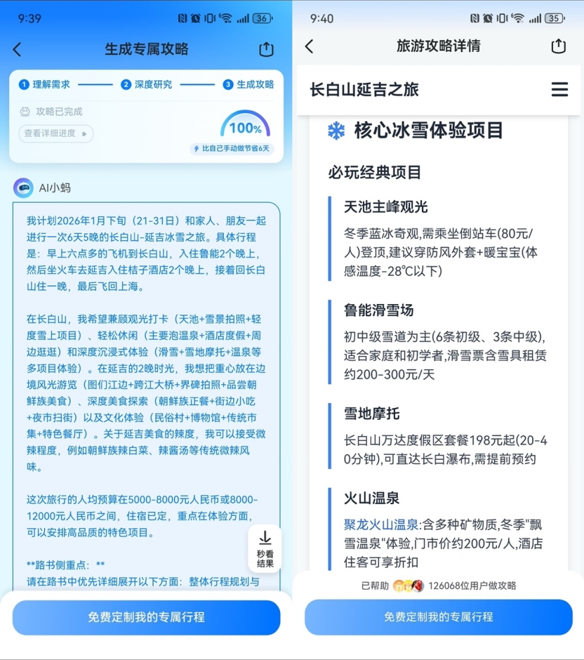 马蜂窝AI数据揭示冰雪旅游变革：“冰雪+”体验成目的地旅游增长新引擎