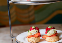 天津富力万达文华酒店大堂酒廊呈现冬季下午茶