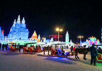 第二十七届哈尔滨冰雪大世界2月21日起正式闭园