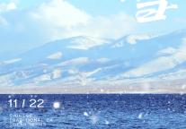 小雪节气的寒意漫过青海湖的湖面，二郎剑半岛早已成为冬季候鸟的乐园。