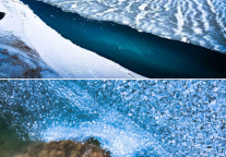 封湖季开启！青海湖二郎剑冰推奇观上线，冰凌筑就高原冬日梦幻琉璃境！