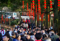 从如织的人潮，看见庐山风景区的热闹年