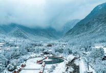 颜值暴击！好期待明月山景区下雪呀~