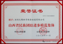 洪洞大槐树景区公司荣膺“山西省民族团结进步模范集体”