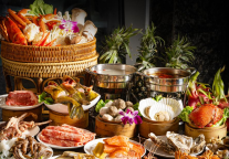 南宁富力万达文华酒店小火锅自助晚餐上新开涮