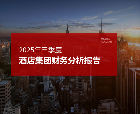 2025年三季度酒店集团财务分析报告