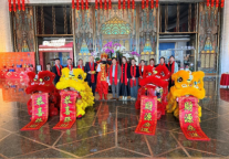 金狮起舞聚祥瑞，继往开来启新程——2026哈尔滨万达文华酒店新春舞狮活动圆满举办