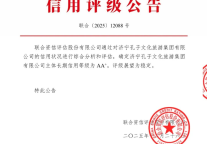 喜报！孔子文旅集团获评AA+主体信用评级