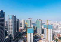 萧山区萧经开益农区块公租房项目主体结构全面封顶