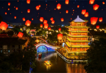 月下起舞，入画三河，邂逅古镇中秋团圆之夜的限定精彩