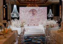 天津富力万达文华酒店举办「华叙」夏季婚礼沙龙