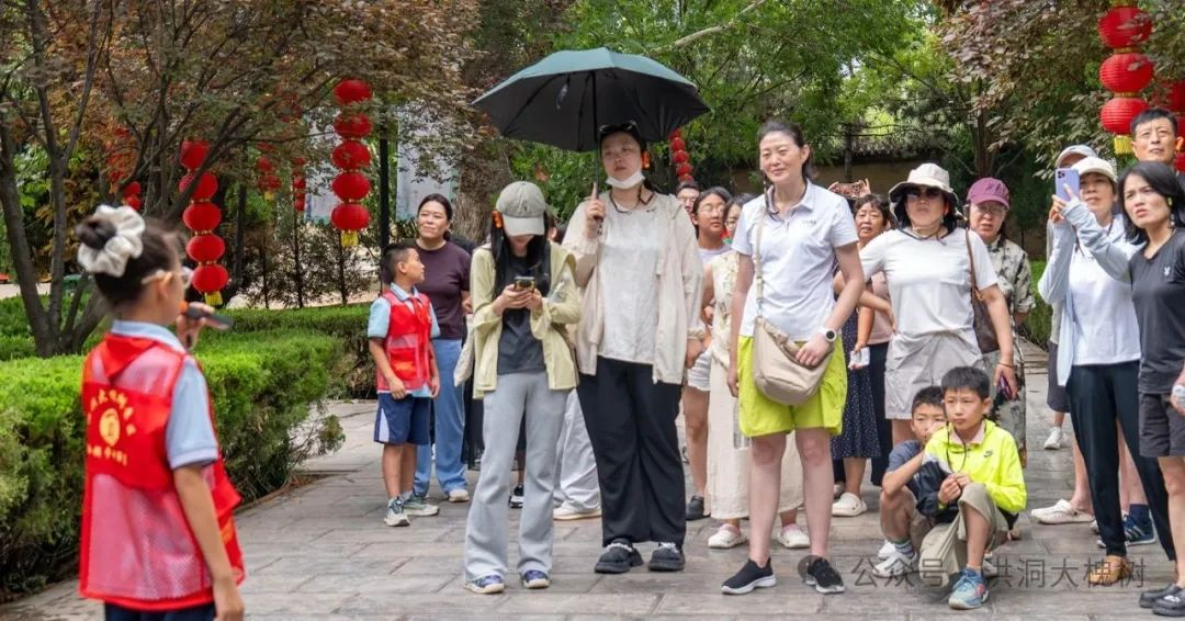 洪洞大槐树景区2025年红领巾讲解员上岗