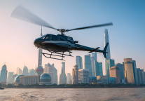 昆山—杨浦直升机航线通航20分钟直达上海市中心