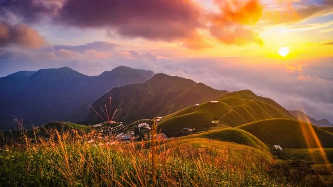 徒步党狂喜！！武功山景区观音宕绝美风光只等你来～