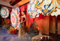 非遗剪纸艺术赋能婚宴美学——昆明富力万达文华酒店秋季婚礼秀圆满落幕