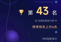  喜报！东平湖文旅集团 MBI 榜单再进阶，8 月排名升至第 43 位