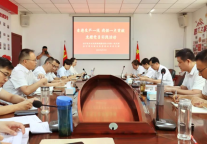 孔子文旅集团机关第一党支部与火炬印务党支部联合开展“走进生产一线 我做一点贡献”主题党日活动