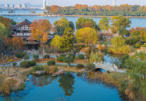 南京市玄武湖景区全新打造的“金陵诗仙馆”等4座文化场馆正式开放