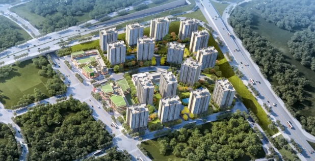 1768套保障房！重庆两江新区水土新城安置房二期项目开工建设