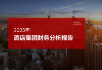 2025年酒店集团财务分析报告