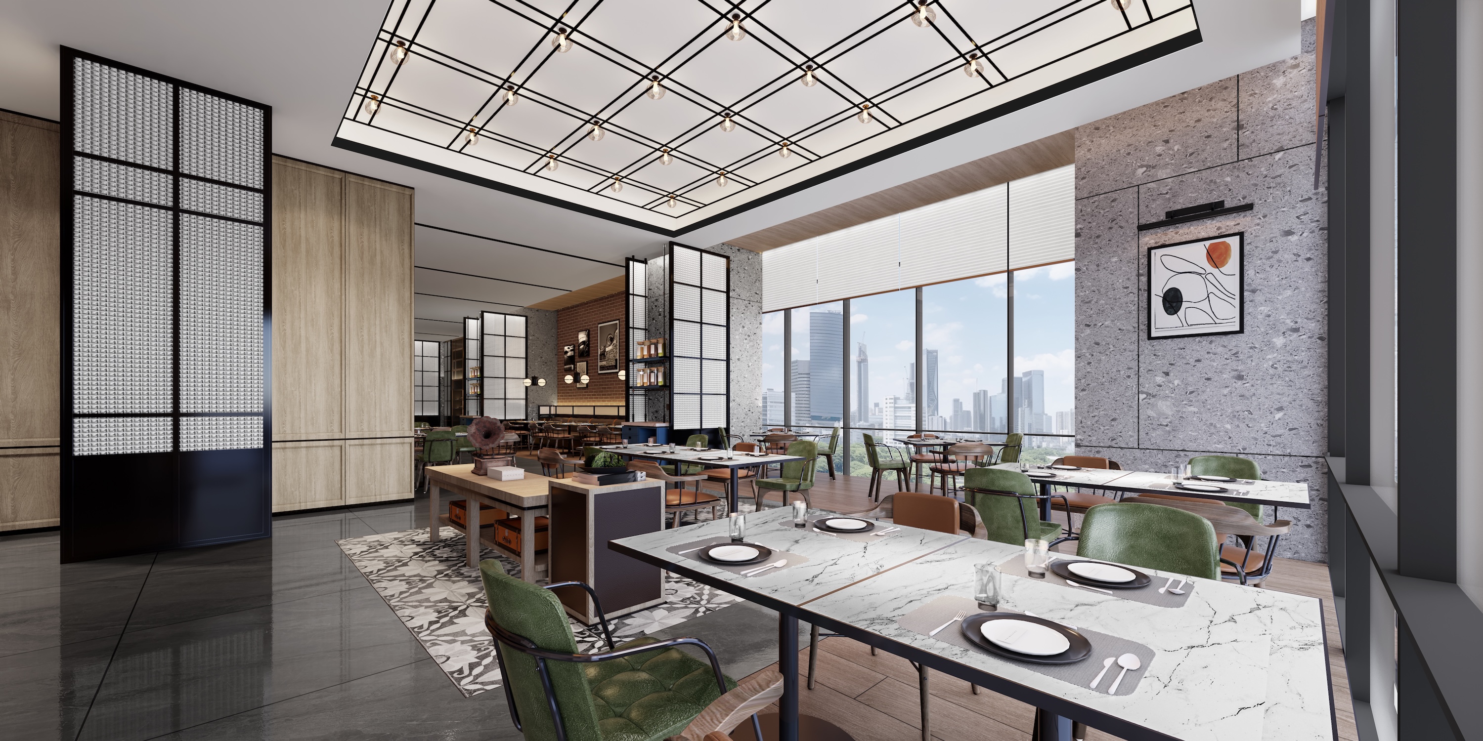 广州长隆万博商务区福朋喜来登酒店玩啤食社(The MESH)_效果图.jpg