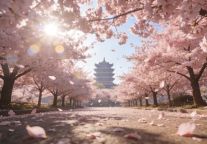  东湖之畔，珞珈为邻｜格林东方邀您共赏江城春色   