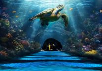 官宣！5月1日“神龟奇妙夜”启幕，丹霞藏秘境，灯火赴新约~