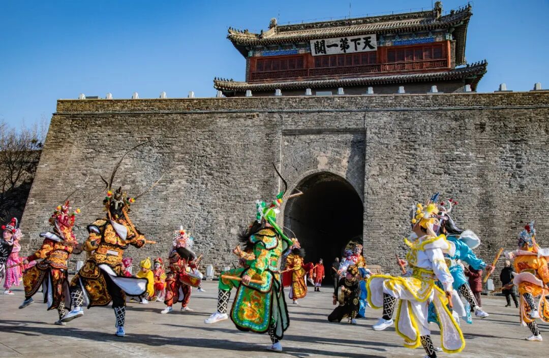 非遗盲盒高能剧透！107好汉全阵容英歌舞重磅空降山海关景区