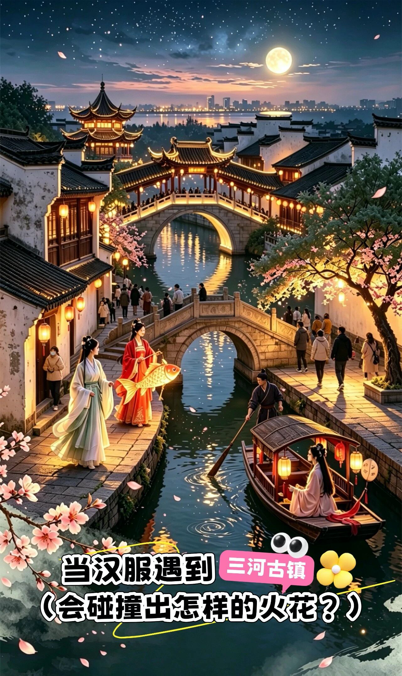 当汉服遇到三河古镇，会碰撞出怎样的火花？