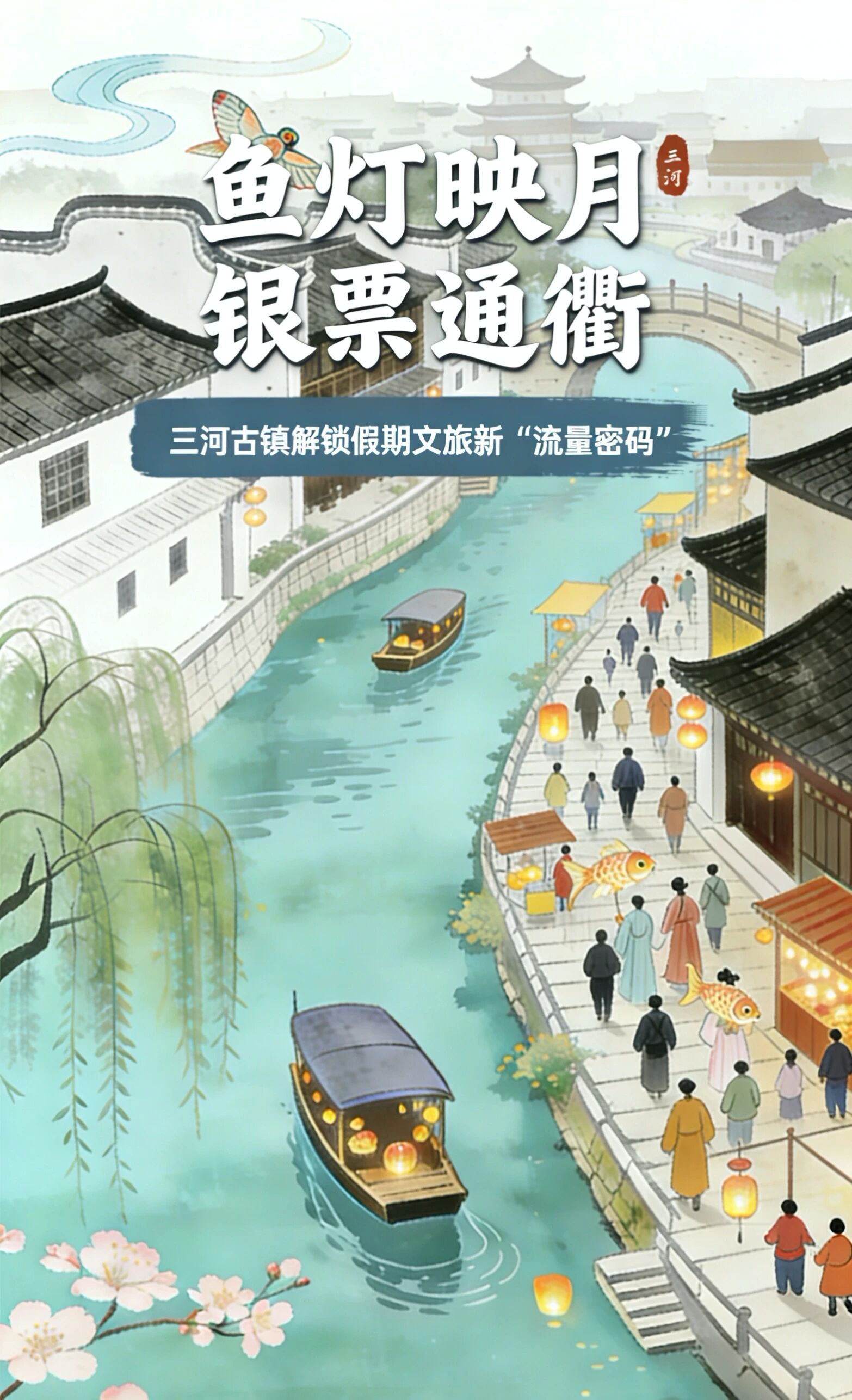 三河古镇解锁假期文旅新“流量密码”