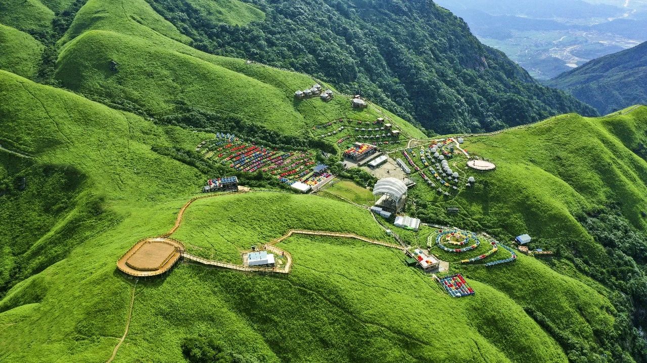 8月15日‼️武功山景区帐篷季2.0版它来了