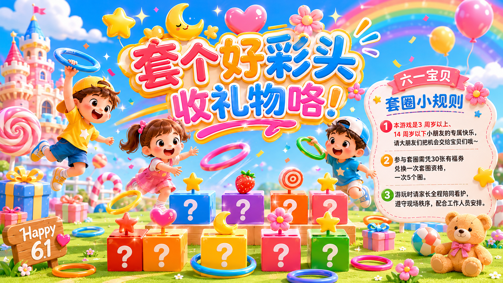 孩子们！周末来云台山风景区过六一！有惊喜！