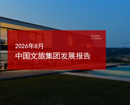 2026年8月中国文旅集团发展报告