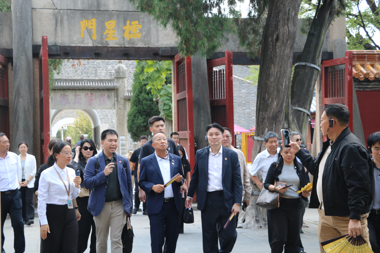 泰国团队到访三孔景区，集团持续拓宽东南亚入境客源渠道