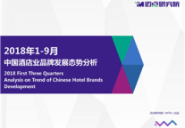 2018年1-9月中国酒店业品牌发展态势分析