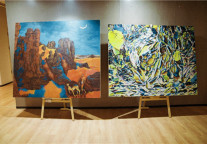 氪空间开办艺术展 打造联合办公“多向度”次元空间