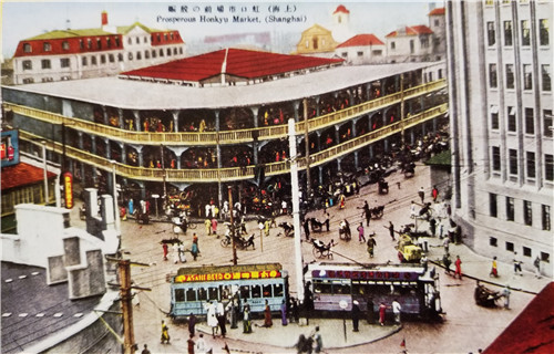 中国第一个“室内菜市场”虹口三角地菜场，1923年改建为水泥结构建筑，它是很多老虹口人的回忆.jpg