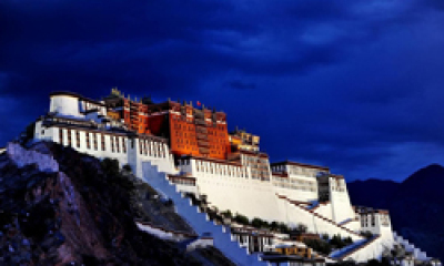 拉萨布达拉宫景区