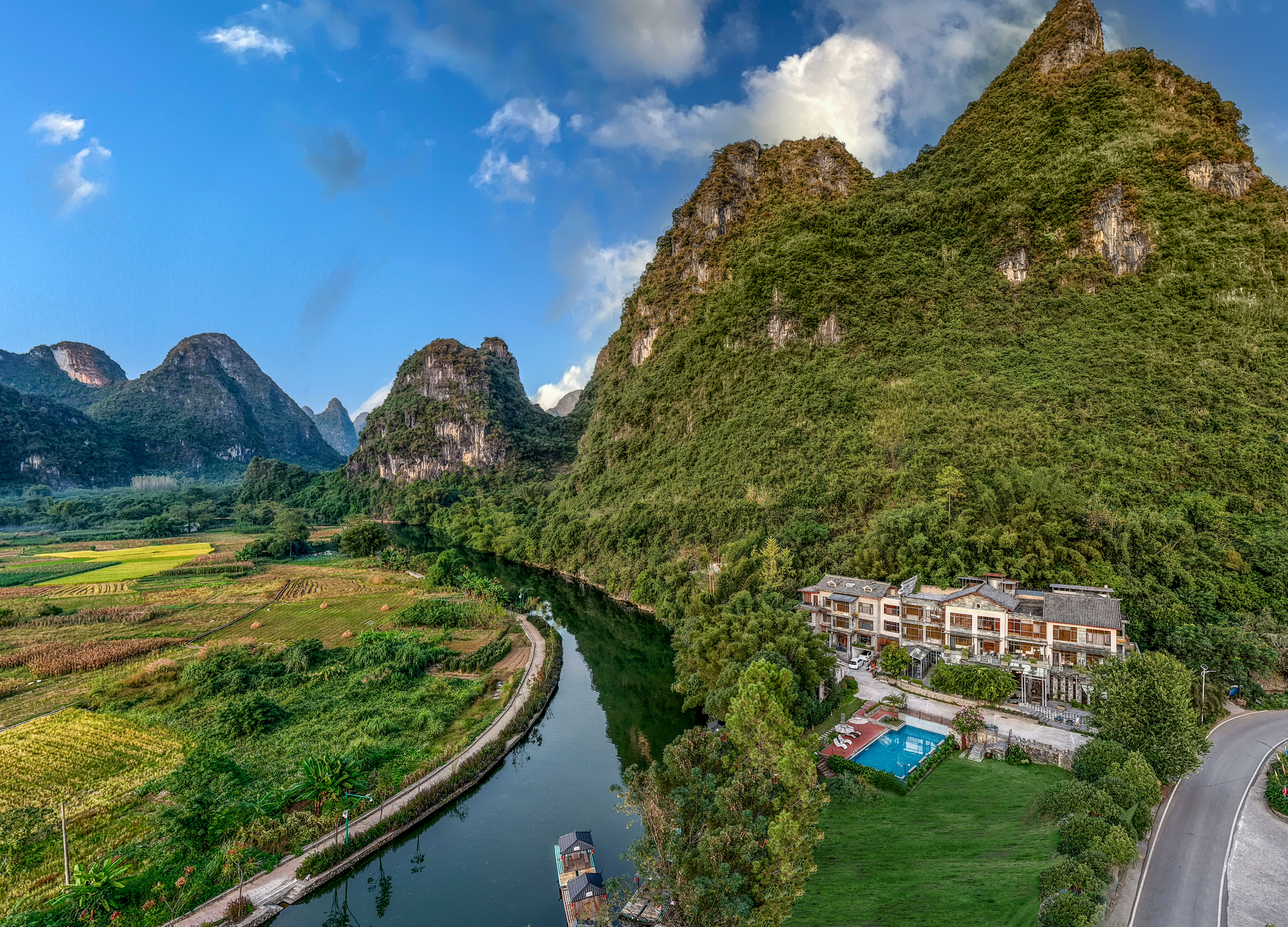 阳朔五德嘉苑旅居度假酒店(遇龙河景区龙潭码头店)